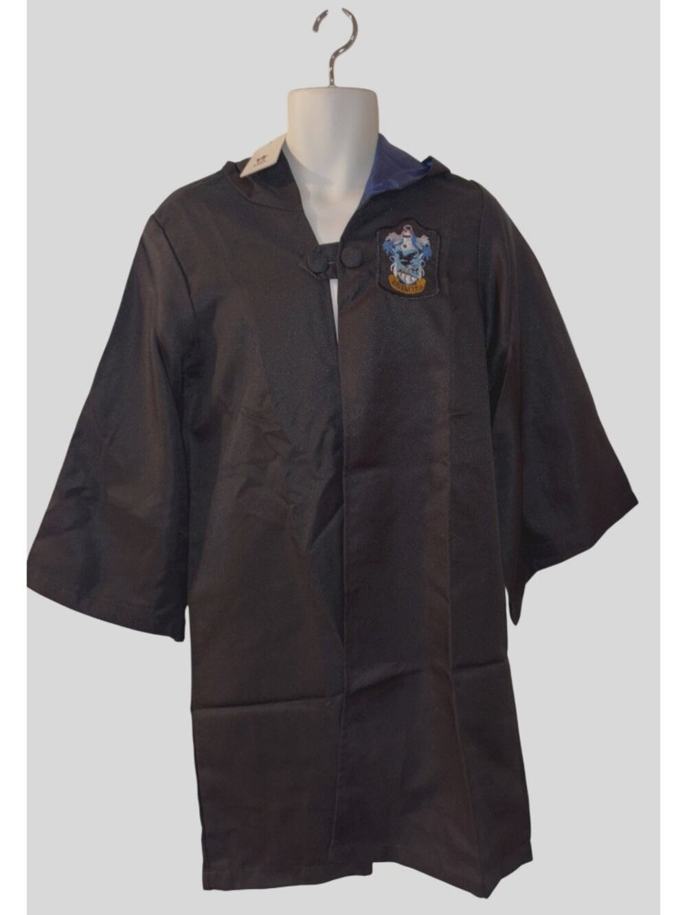 Harry Potter Ravenclaw Robe, Crest Embroidery, Blue Lining, Button Closure Japan
